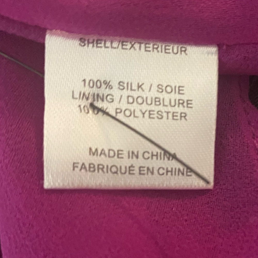 Haute Hippie Purple 100% Silk Camisole Lined Size XS NWOT - Picture 4 of 5